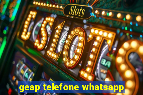 geap telefone whatsapp